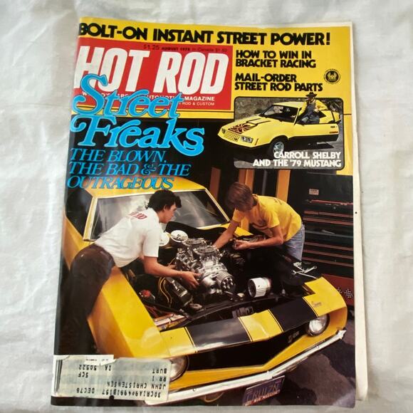 Vtg Lot 3 Hot Rod May June August 1978 Magazine Hemi Holley Horsepower Chevy - Picture 7 of 9